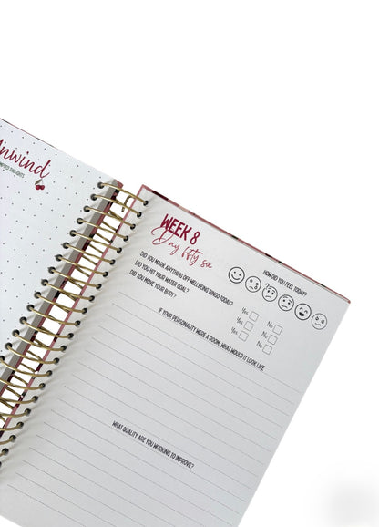 Mindful 84 Journal- Cherry Blossom